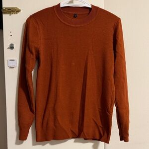 Men's Rust Sweater
